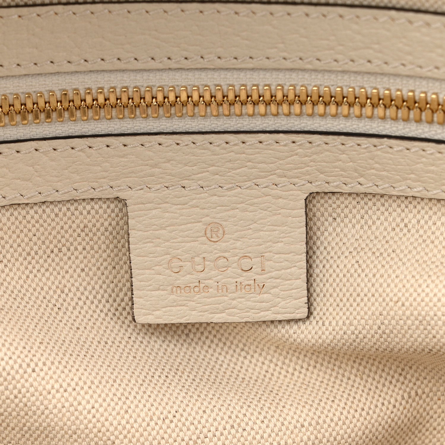 GG Supreme Monogram Flora Web Small Ophidia Day Backpack White