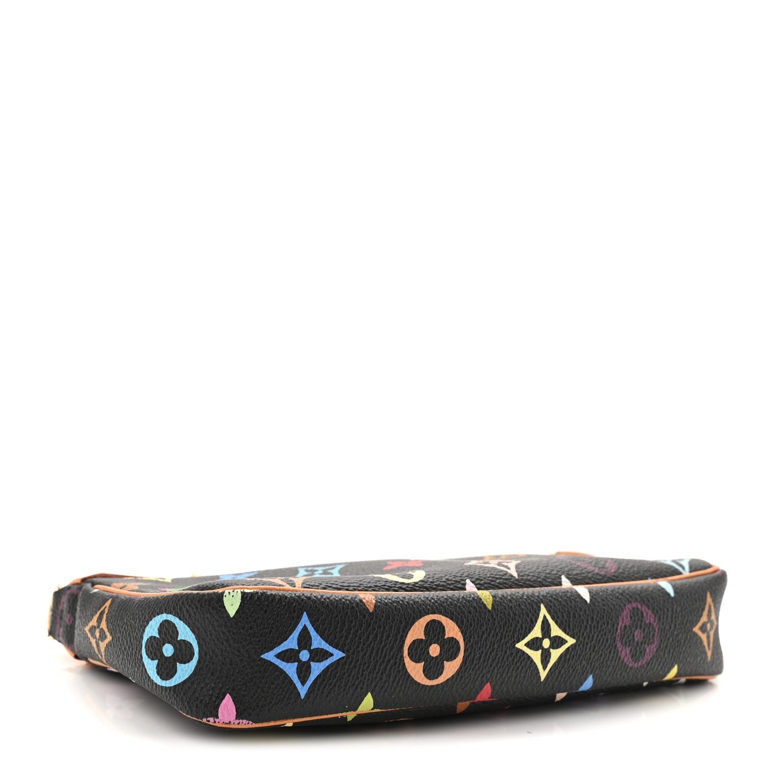 Monogram Multicolor Pochette Accessories Black