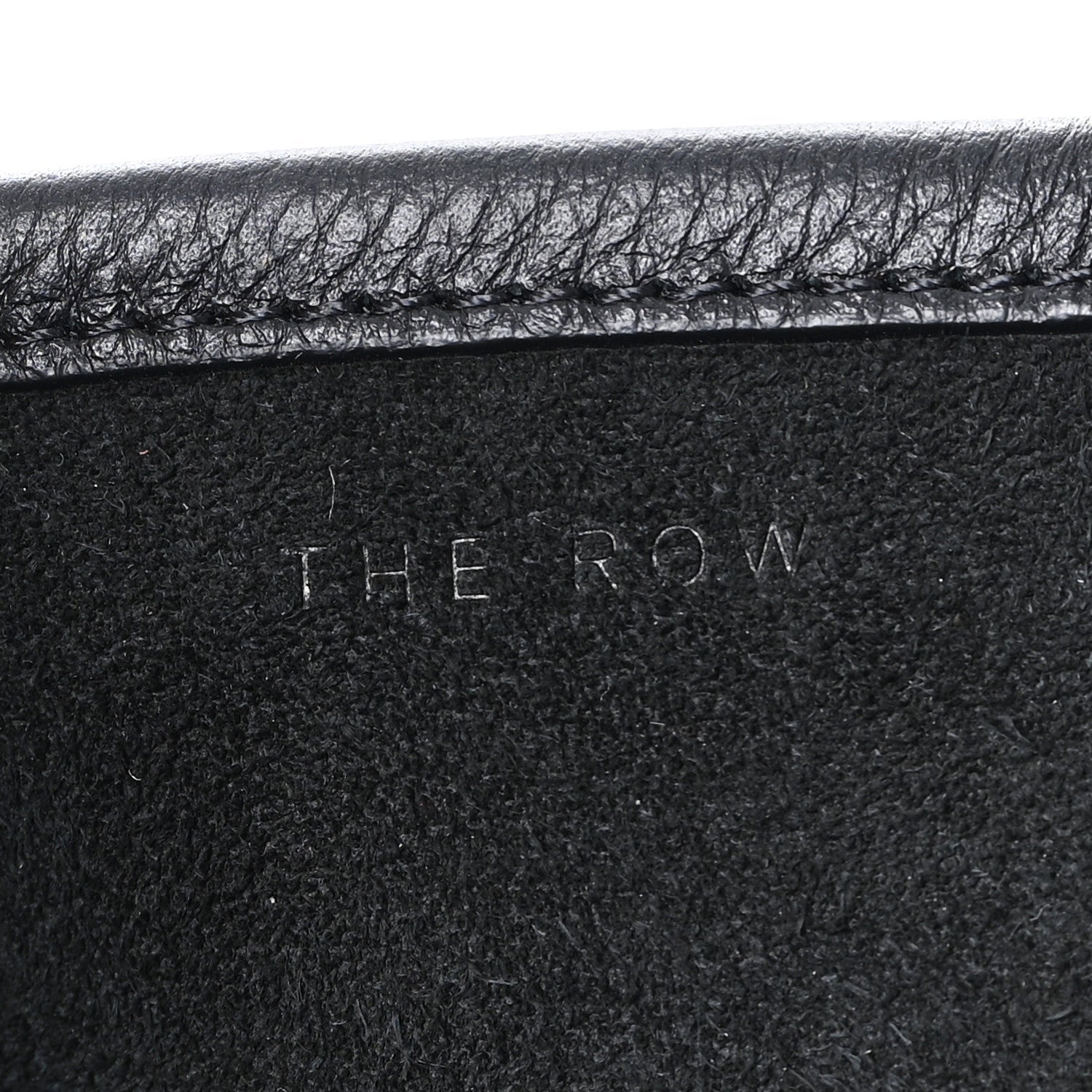 Grained Calfskin Medium N/S Park Tote Black
