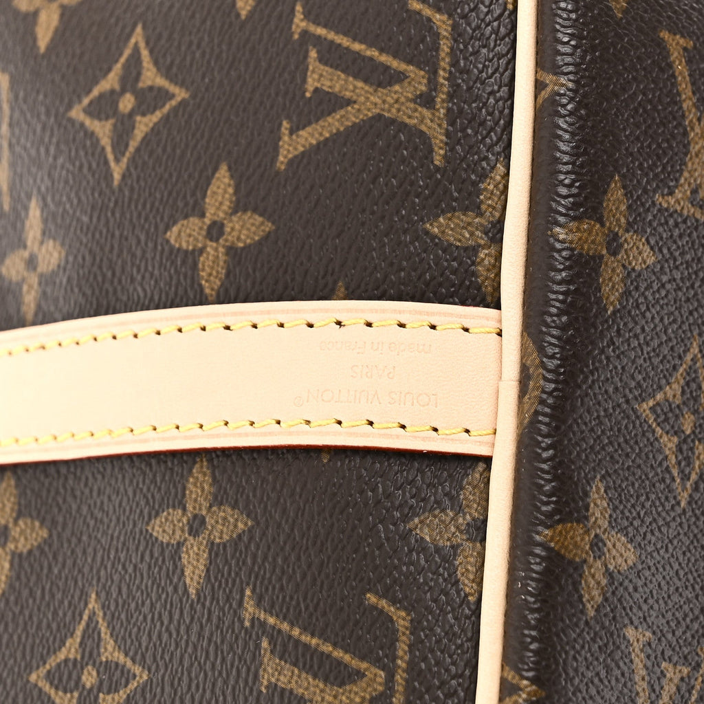 Mon Monogram Speedy Bandouliere 30 Indigo Blue Khaki