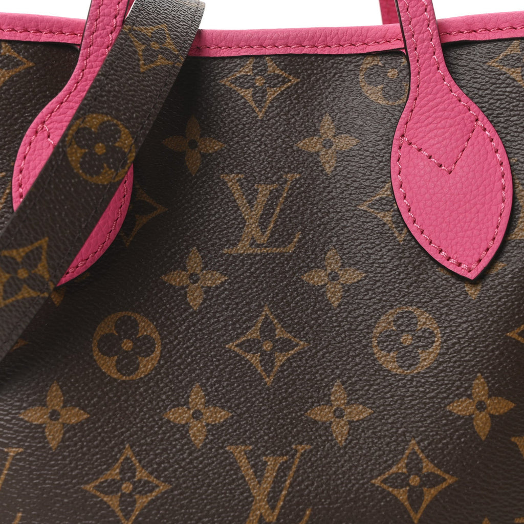 Monogram Neverfull Inside Out Bandouliere BB Rose Pondichery