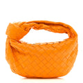 Nappa Intrecciato Mini Jodie Tangerine