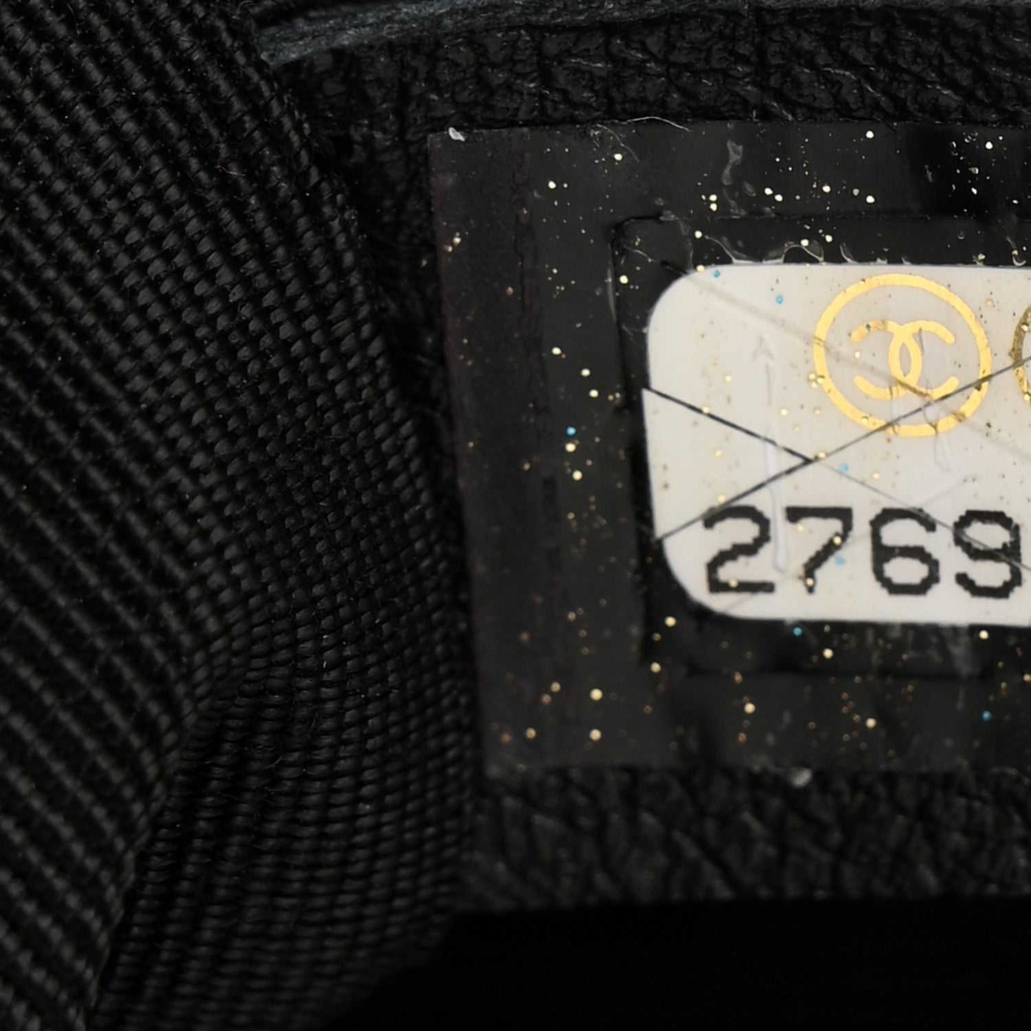 Caviar Quilted Small Boy Flap Black