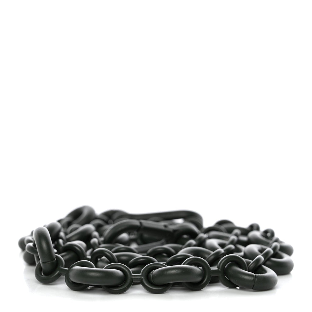 Brass Monochrome Donut Chain Shoulder Strap Olive Green