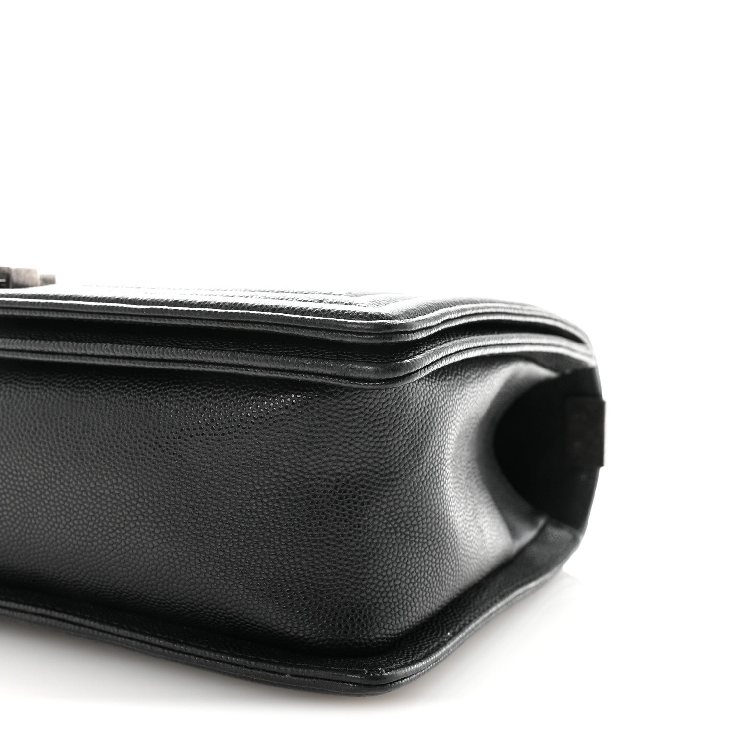 Caviar Quilted New Medium Boy Flap Black