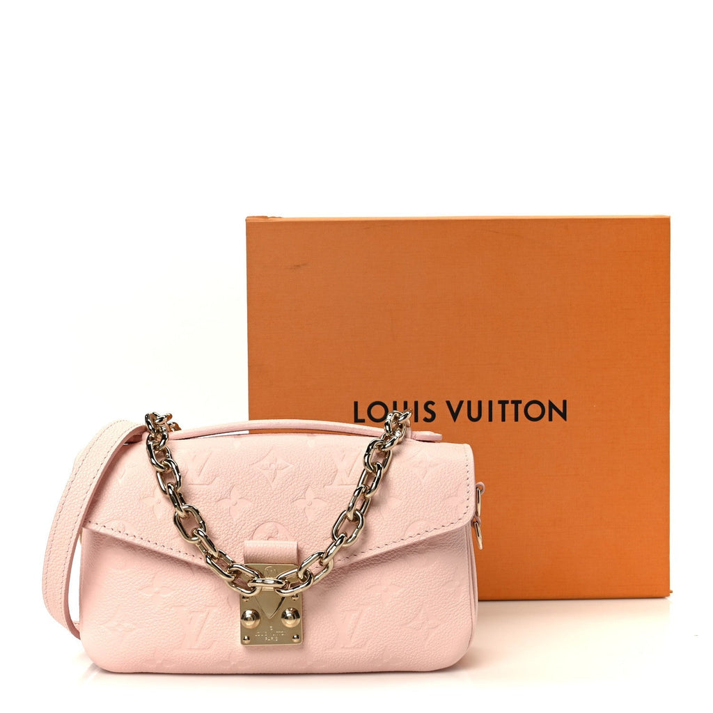 Empreinte Pochette Metis East West Pink Opale