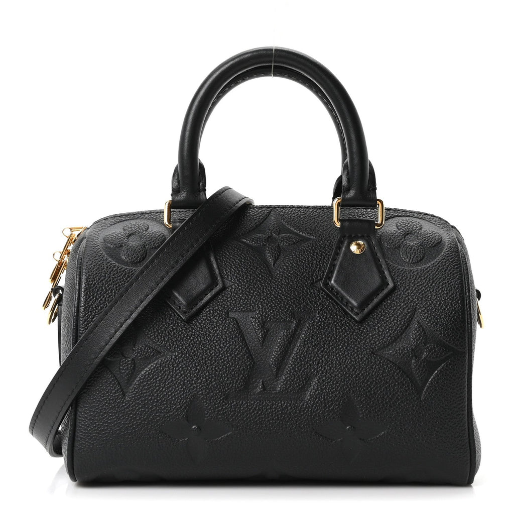 Empreinte Monogram Giant Speedy Bandouliere 20 Black