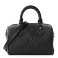 Empreinte Monogram Giant Speedy Bandouliere 20 Black