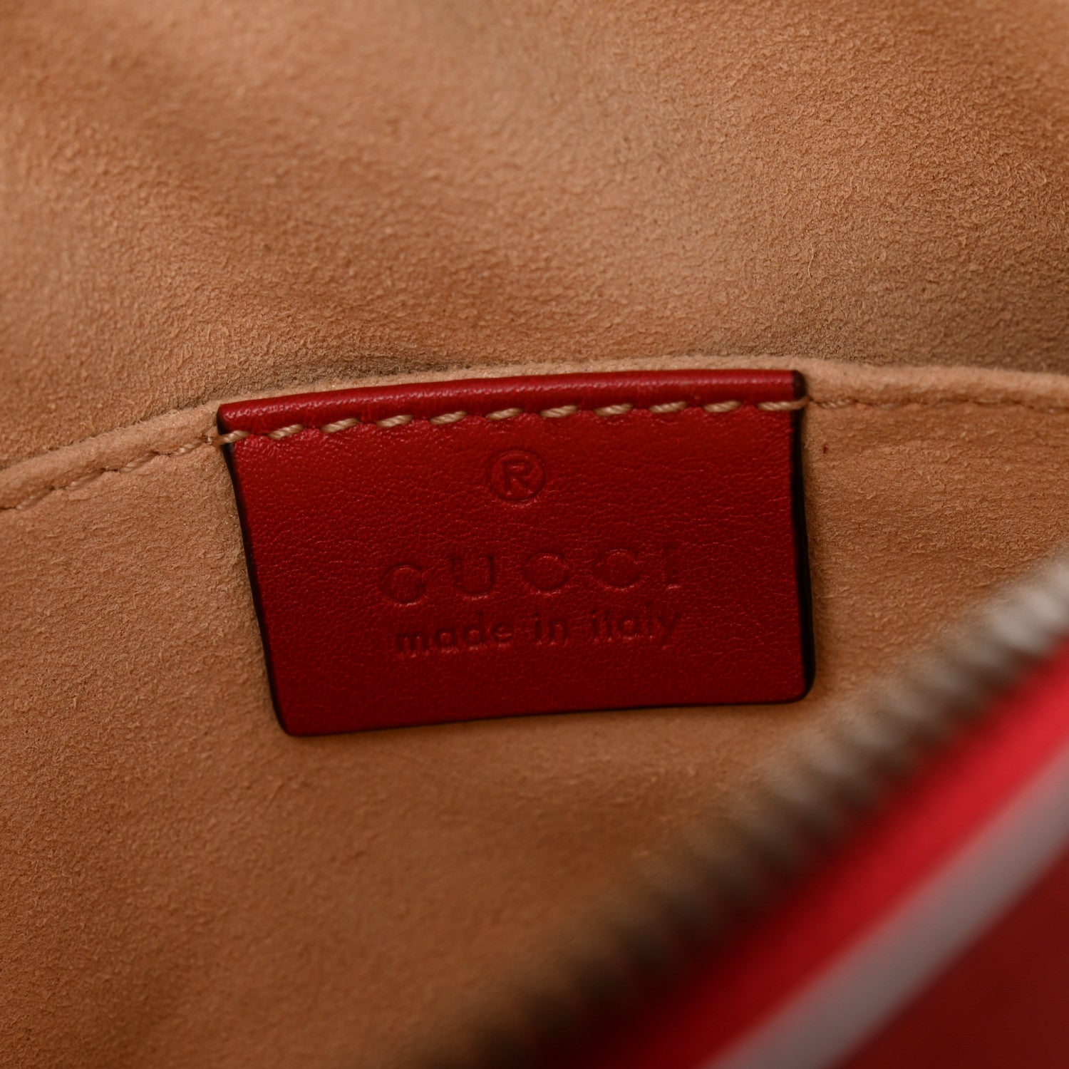 Calfskin Matelasse GG Marmont Belt Bag 85 34 Hibiscus Red