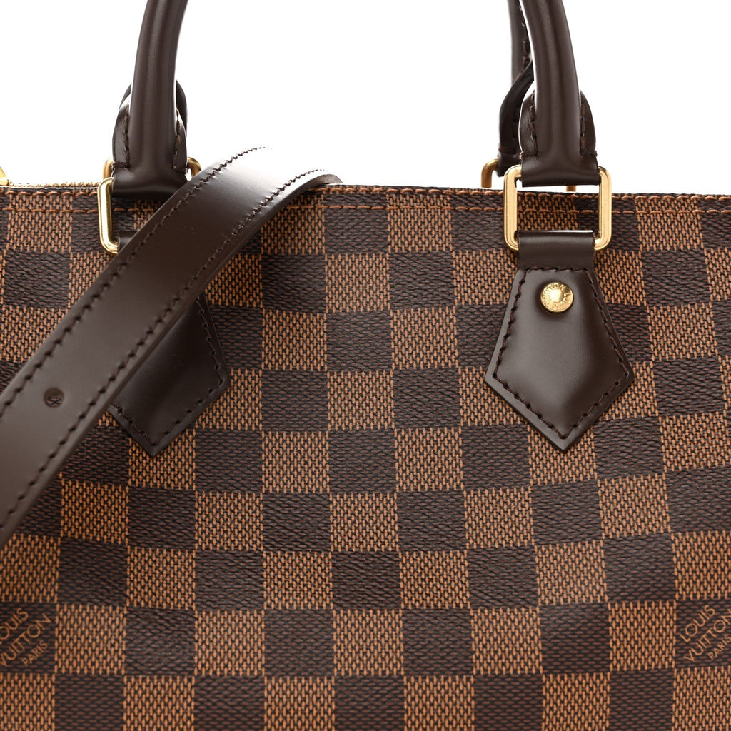 Damier Ebene Speedy Bandouliere 25