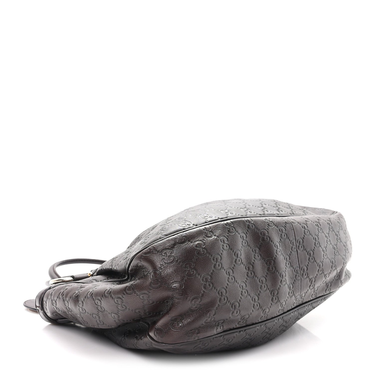 Guccissima Medium Sukey Top Handle Tote Chocolate
