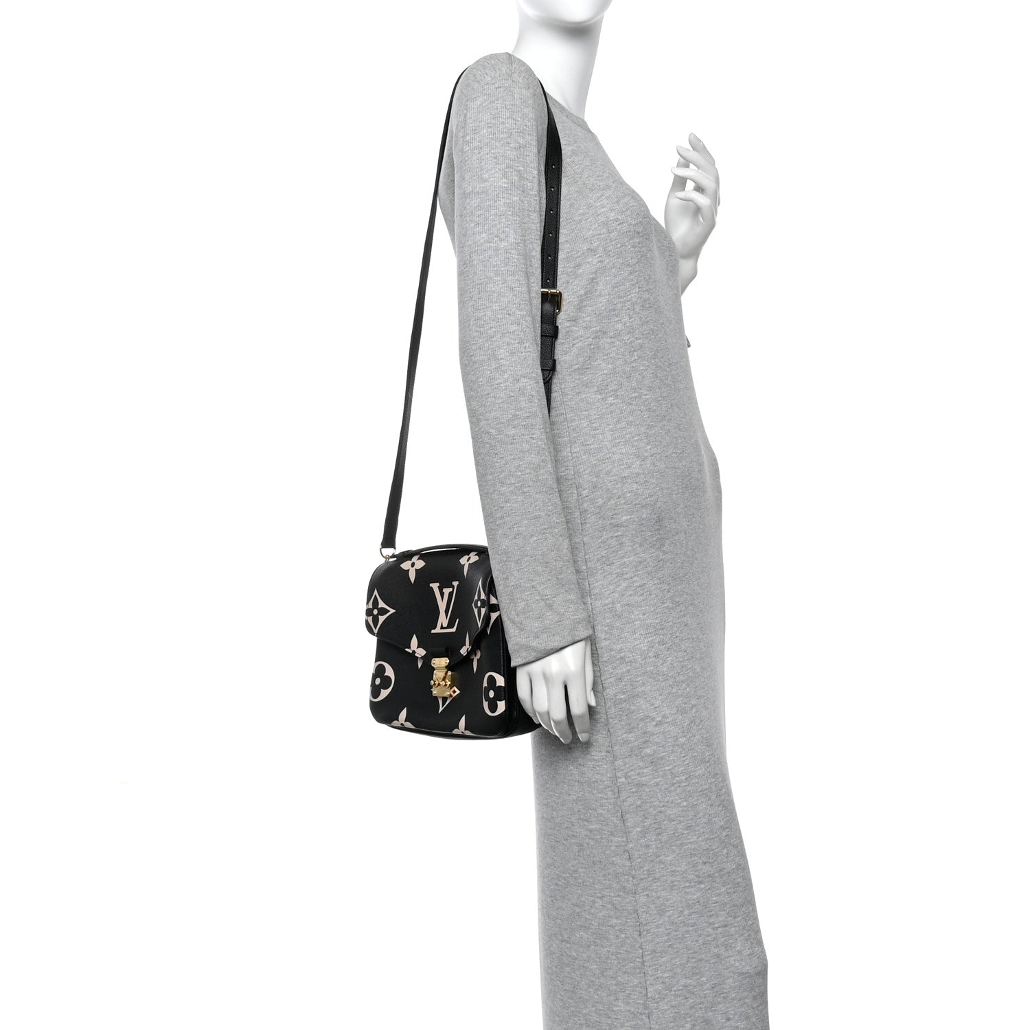 Empreinte Monogram Giant Pochette Metis Black Beige