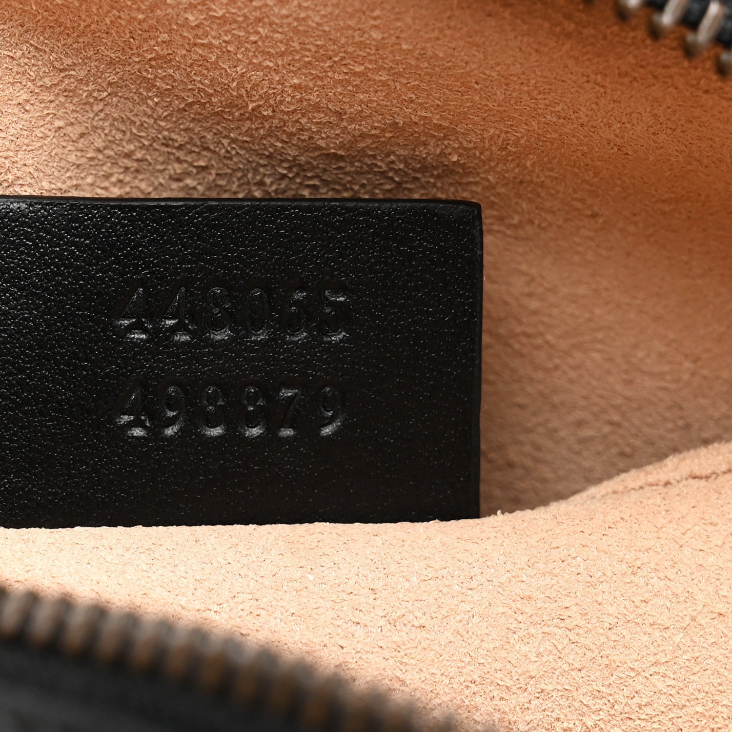 Calfskin Matelasse Mini GG Marmont Chain Shoulder Bag Black