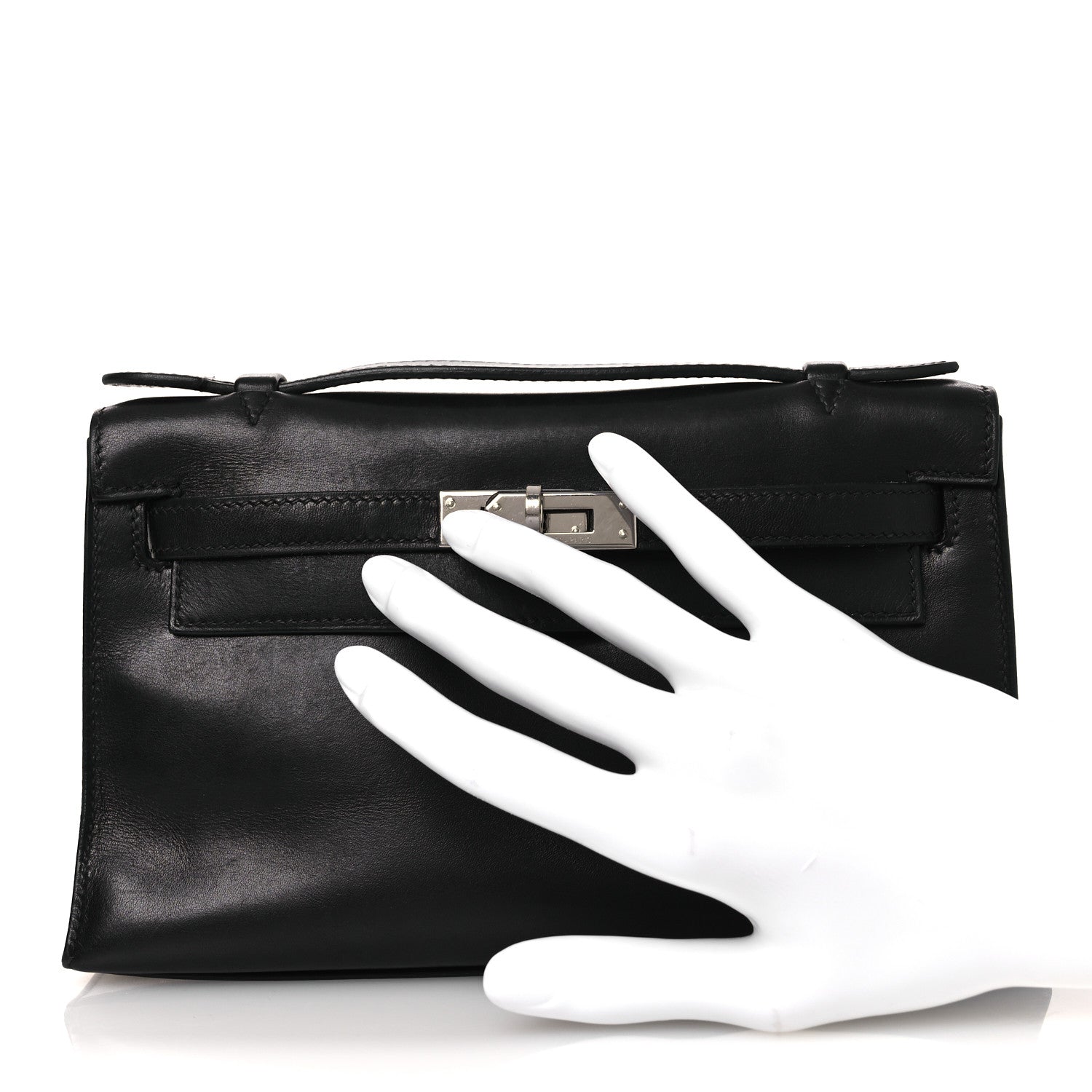 Swift Kelly Pochette Clutch Black