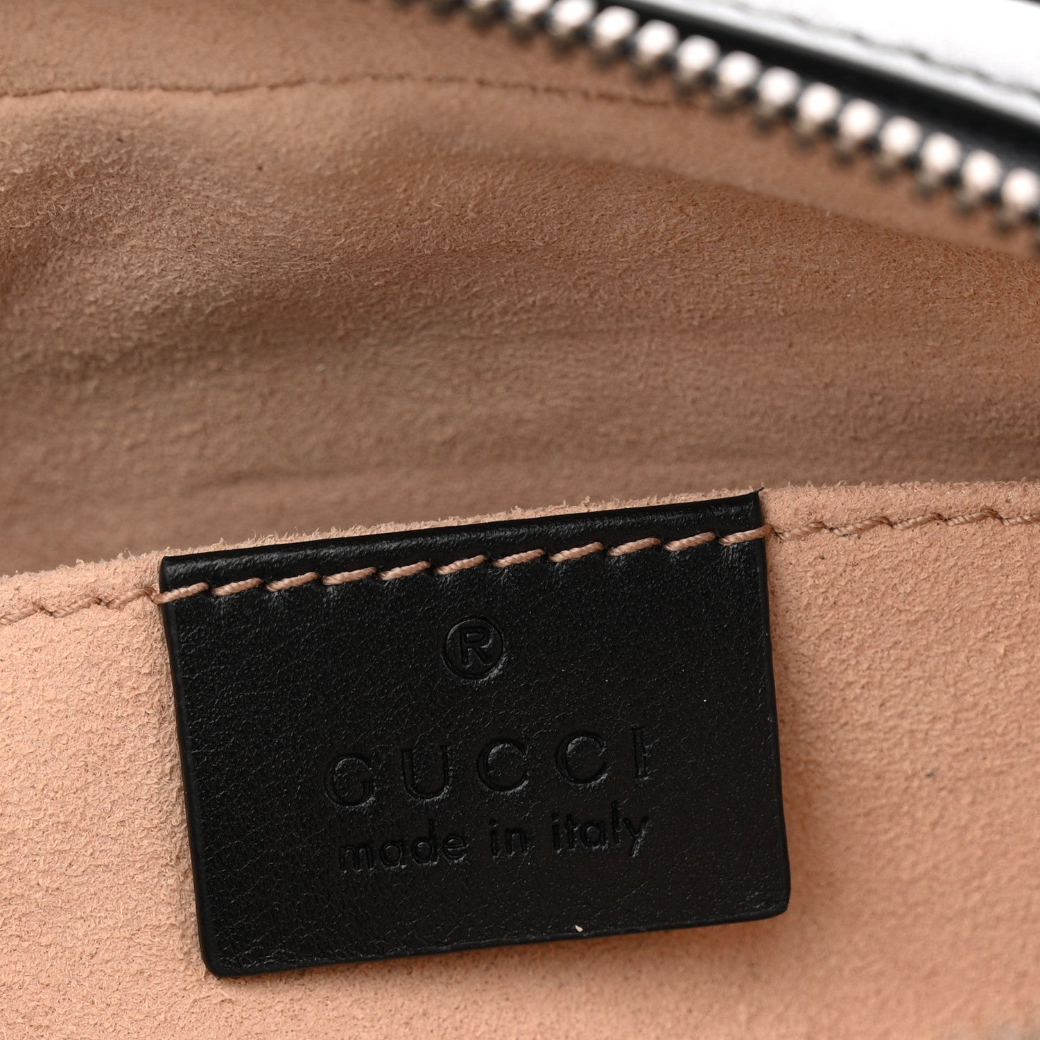 Calfskin Matelasse GG Marmont Belt Bag 75 30 Black