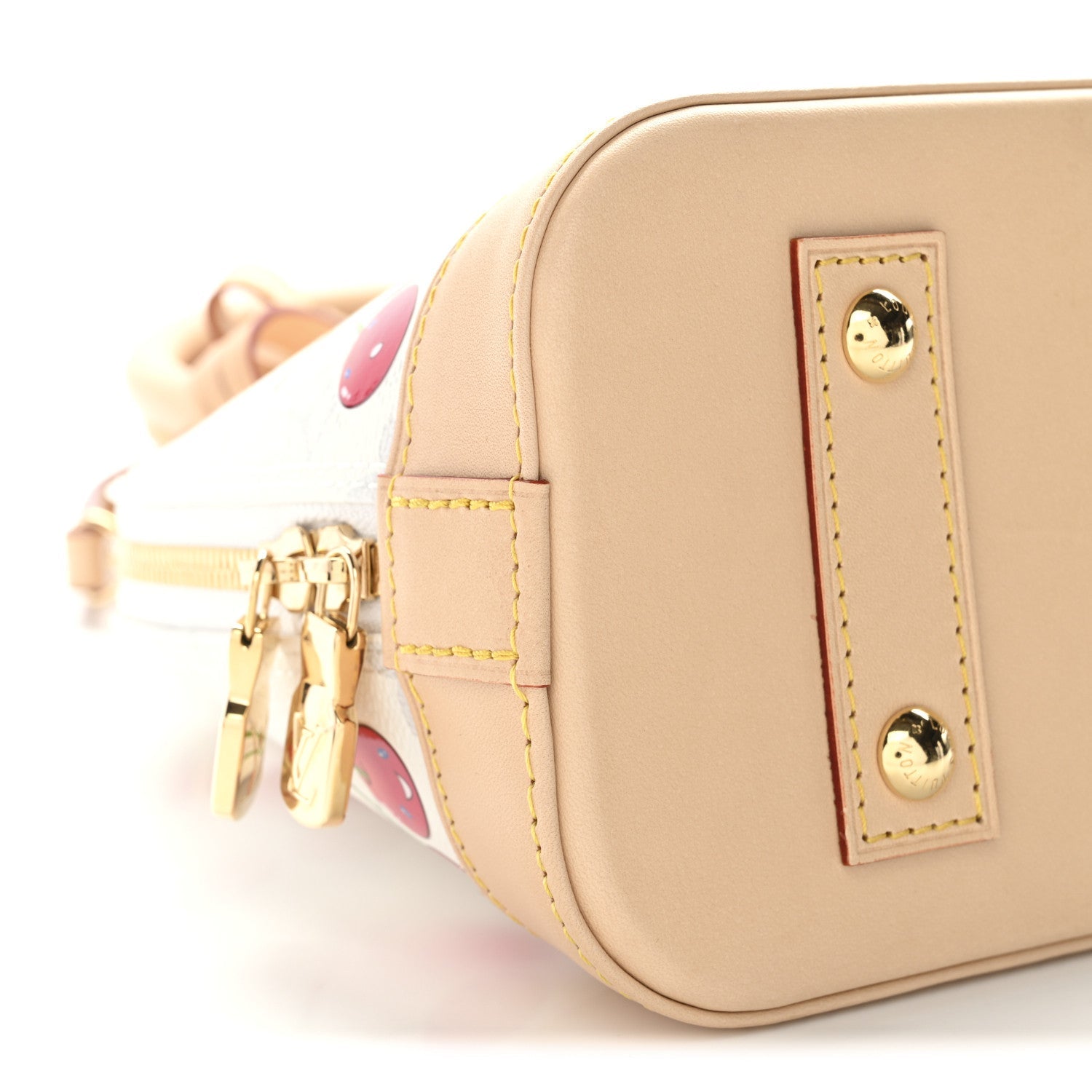 LV X TM Monogram Cerises Alma BB White