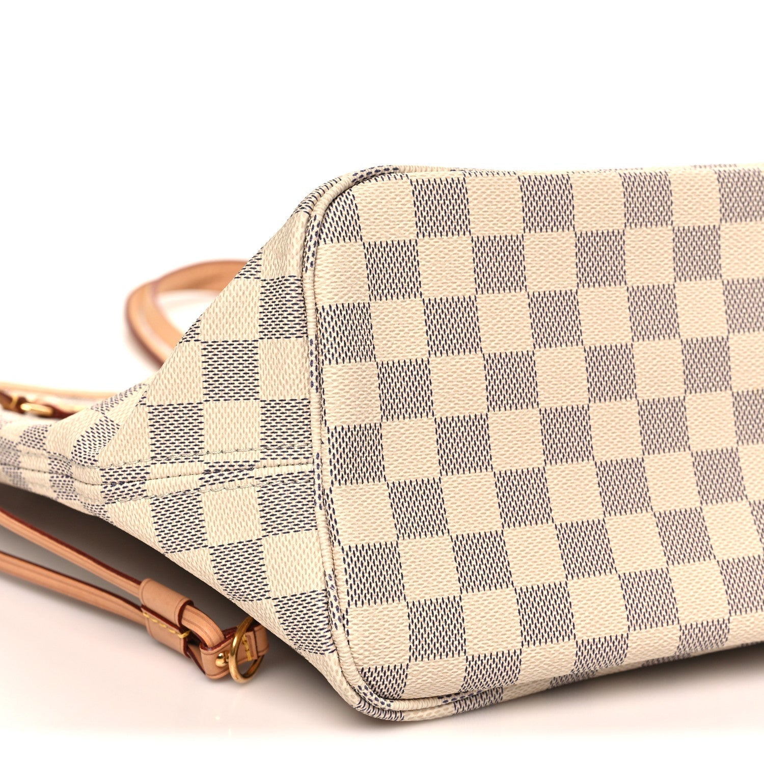 Damier Azur Neo Neverfull MM Rose Ballerine