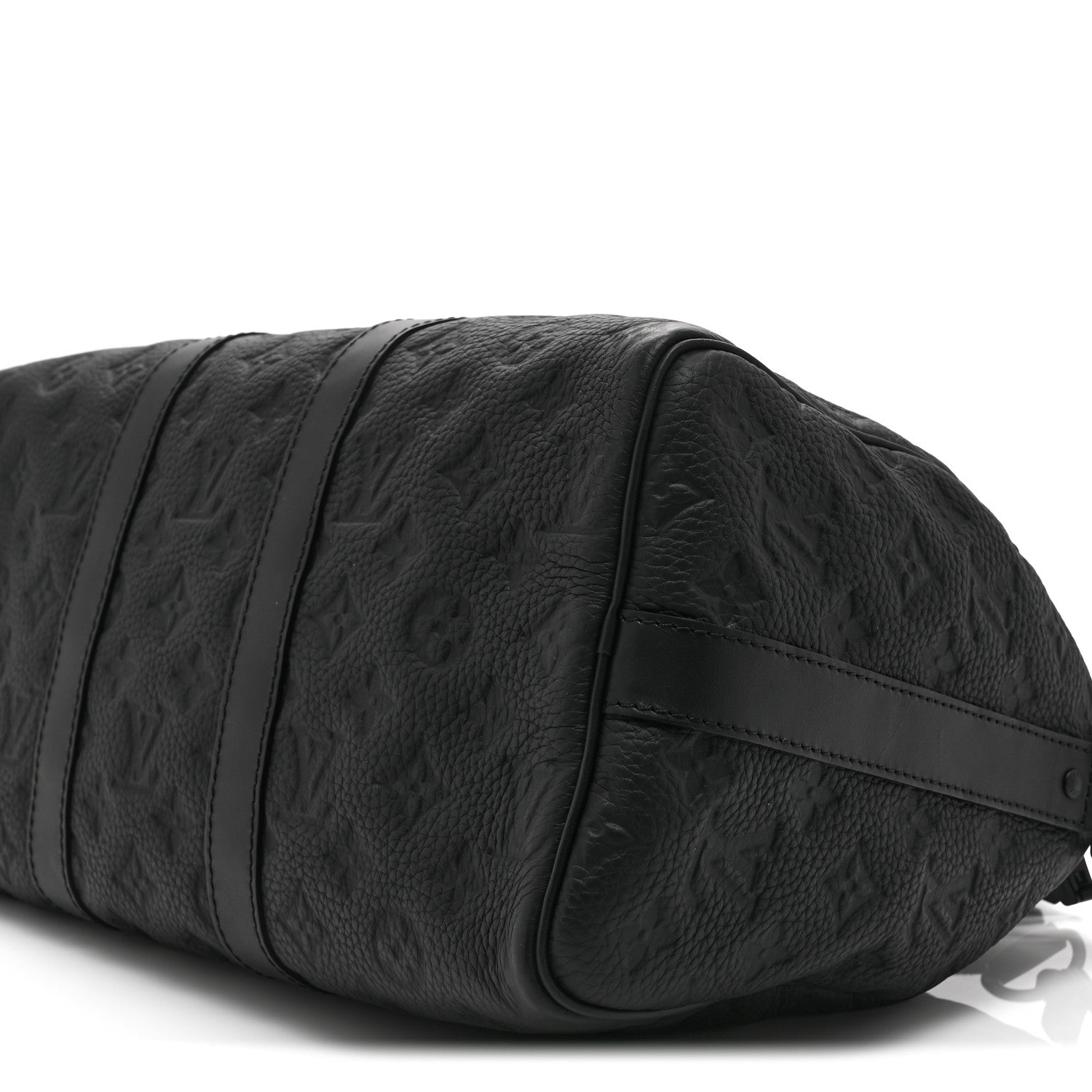 Monogram Taurillon Keepall Bandouliere 35 Black