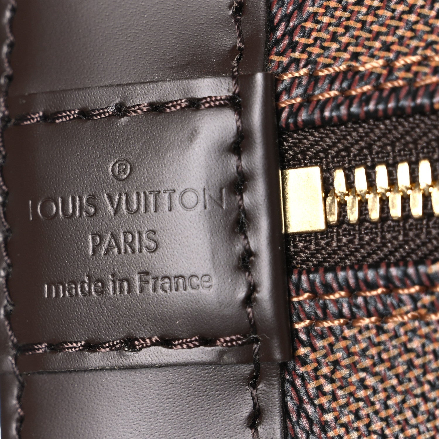 Damier Ebene Alma PM