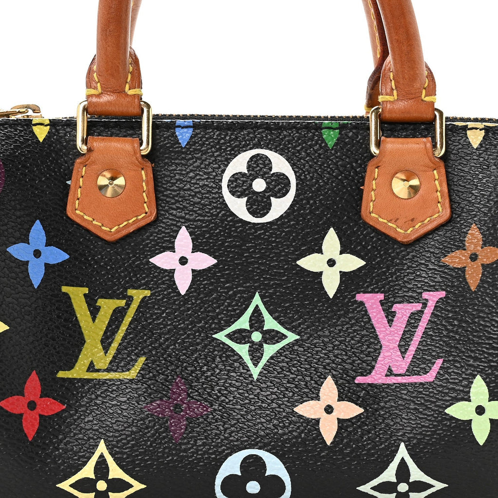 Monogram Multicolor Mini Sac HL Speedy Black