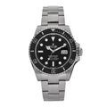 Stainless Steel 41mm Oyster Perpetual Submariner Date Watch Black 126610LN