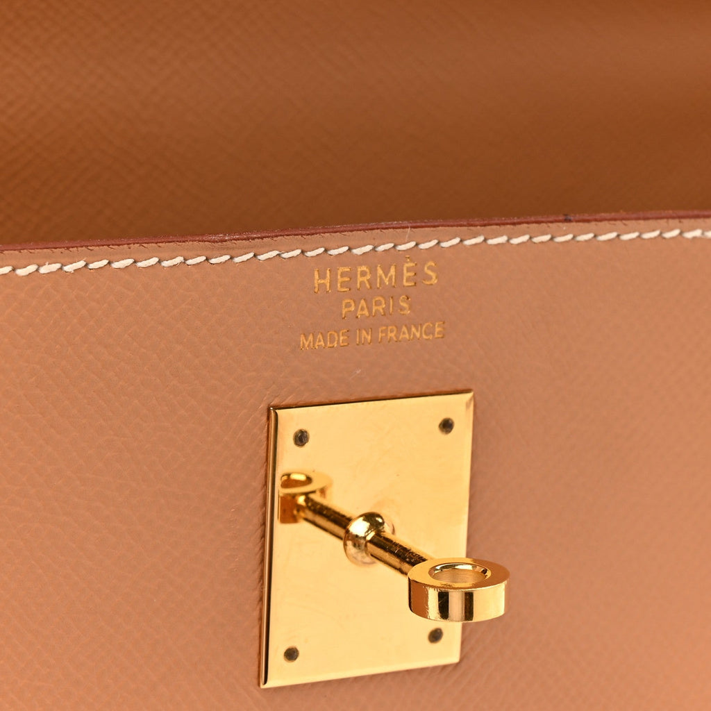 Courchevel Kelly Sellier 40 Tabac Camel