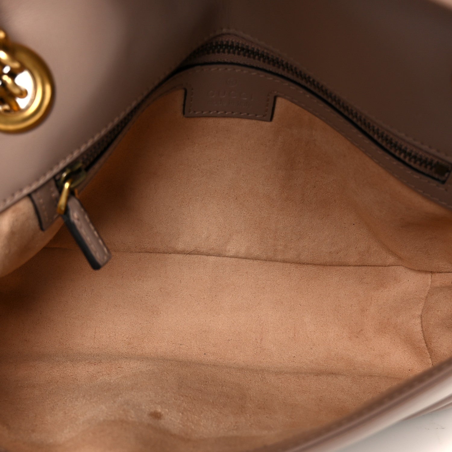 Calfskin Matelasse Small GG Marmont Shoulder Bag Porcelain Rose