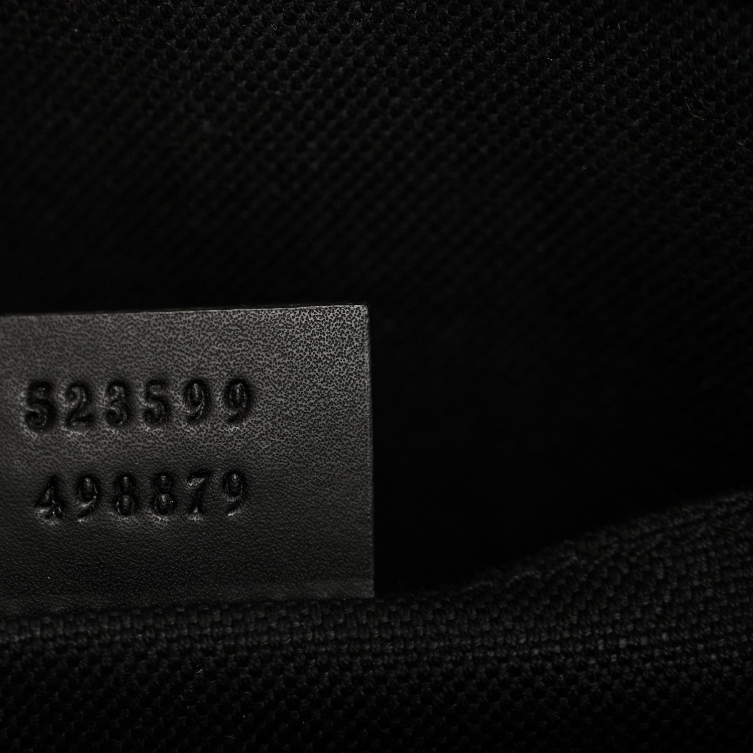 GG Supreme Monogram Web Small Flat Messenger Bag Black Grey