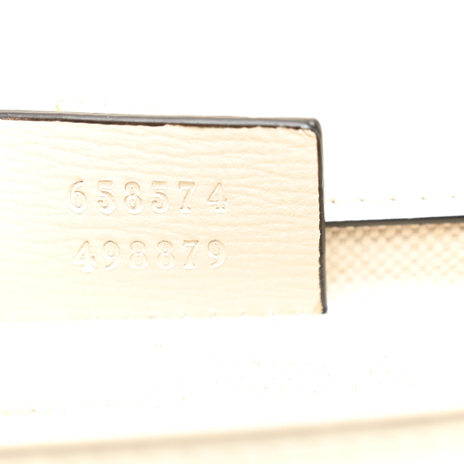 GG Supreme Monogram Web Mini Horsebit 1955 Shoulder Bag Beige Mystic White