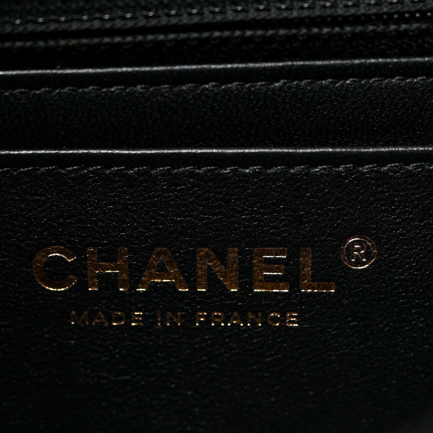Lambskin Quilted Mini Rectangular Flap Black
