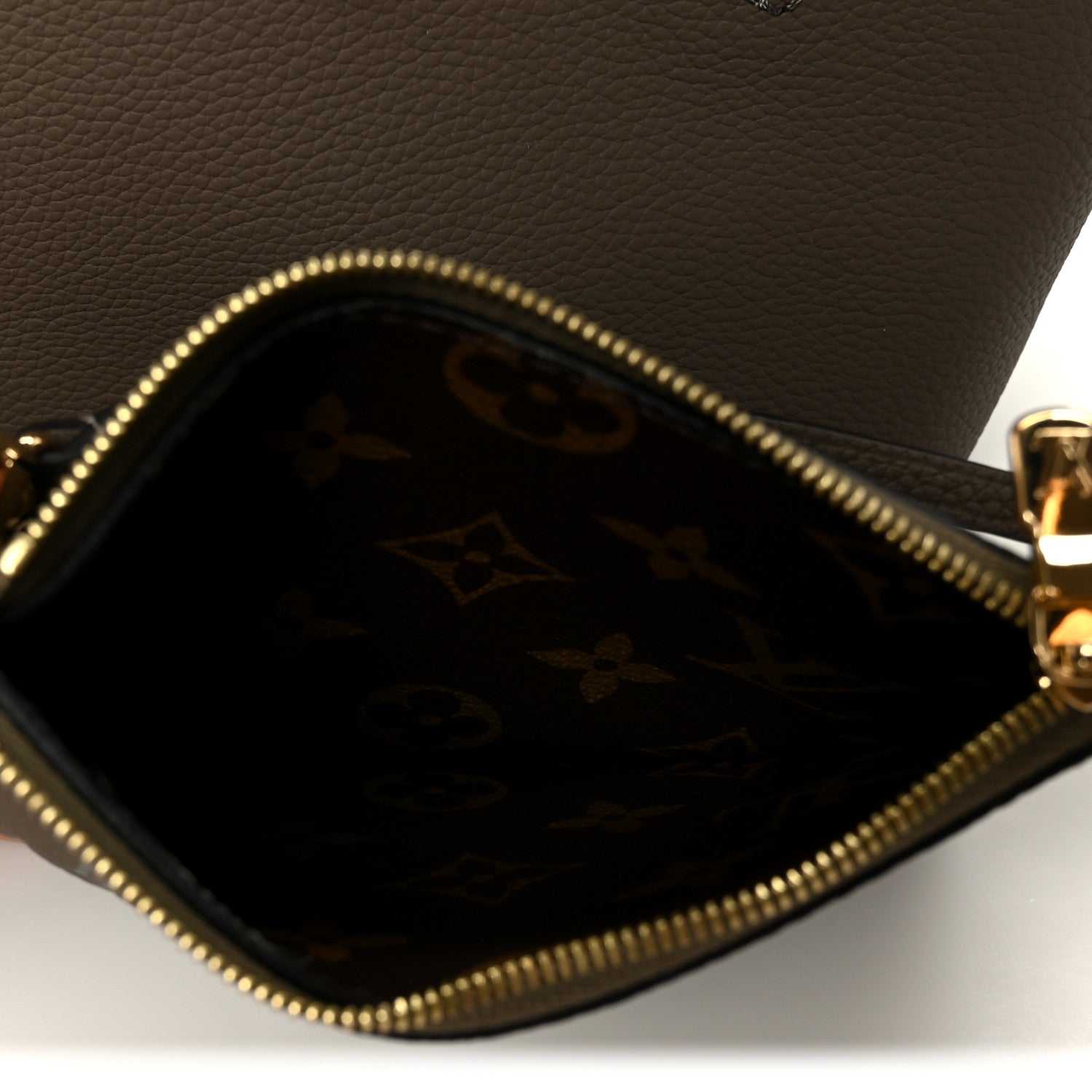 Monogram Neverfull Inside Out Bandouliere BB Dark Fango