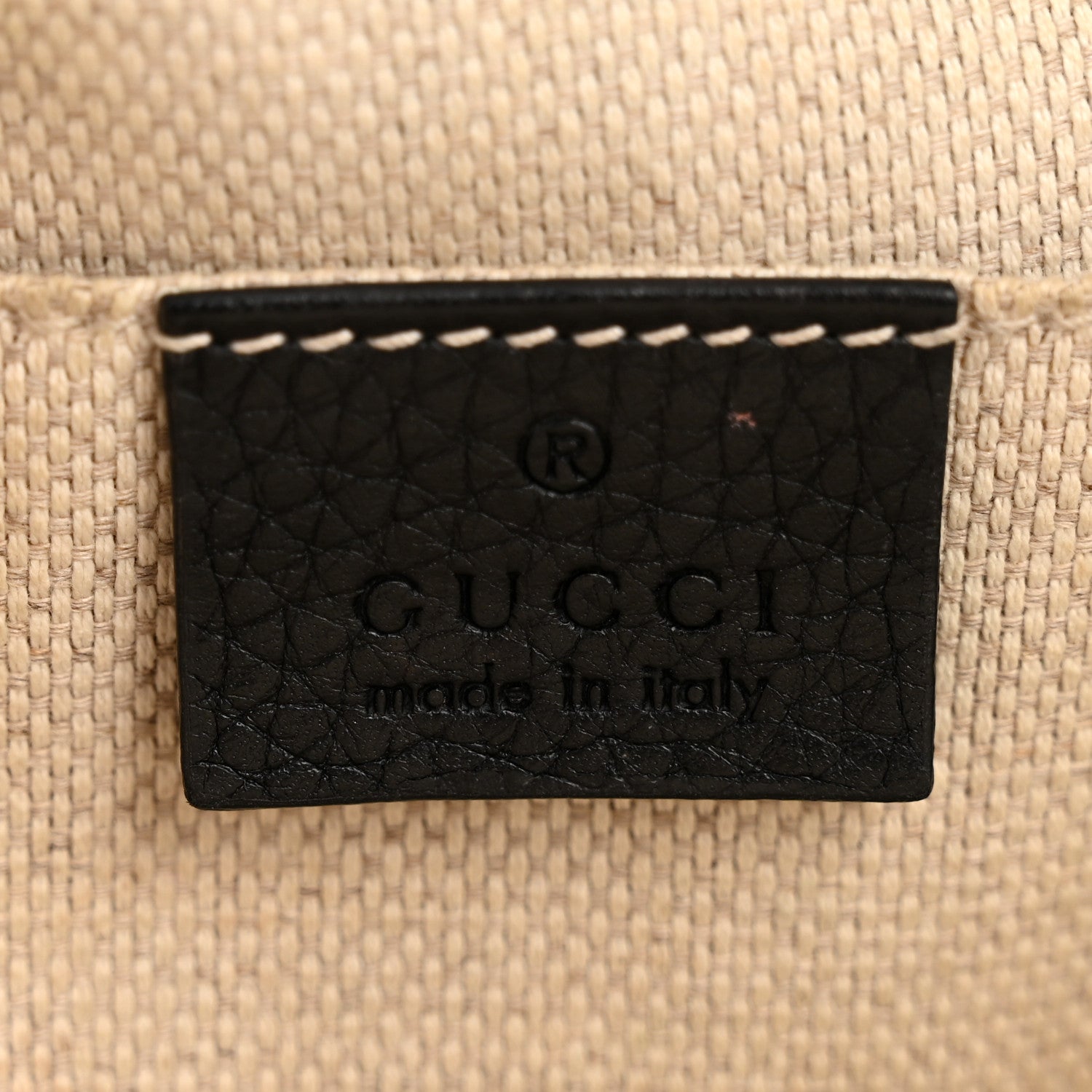 Pebbled Calfskin Small Soho Disco Bag Black