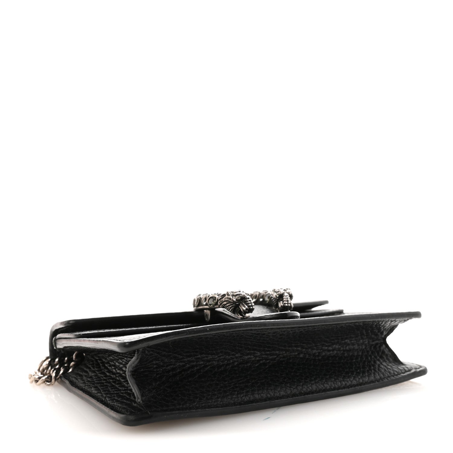Calfskin Super Mini Dionysus Shoulder Bag Black