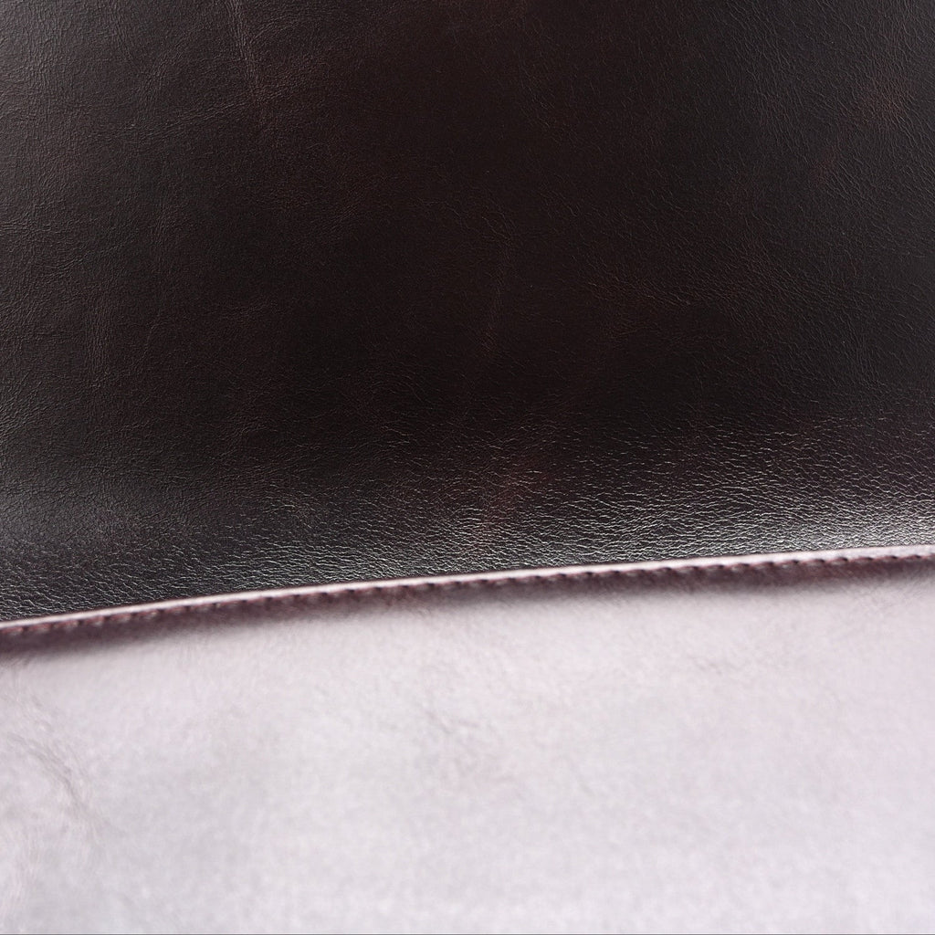 Goatskin Quilted New Medium Boy Handle Flap Burgundy