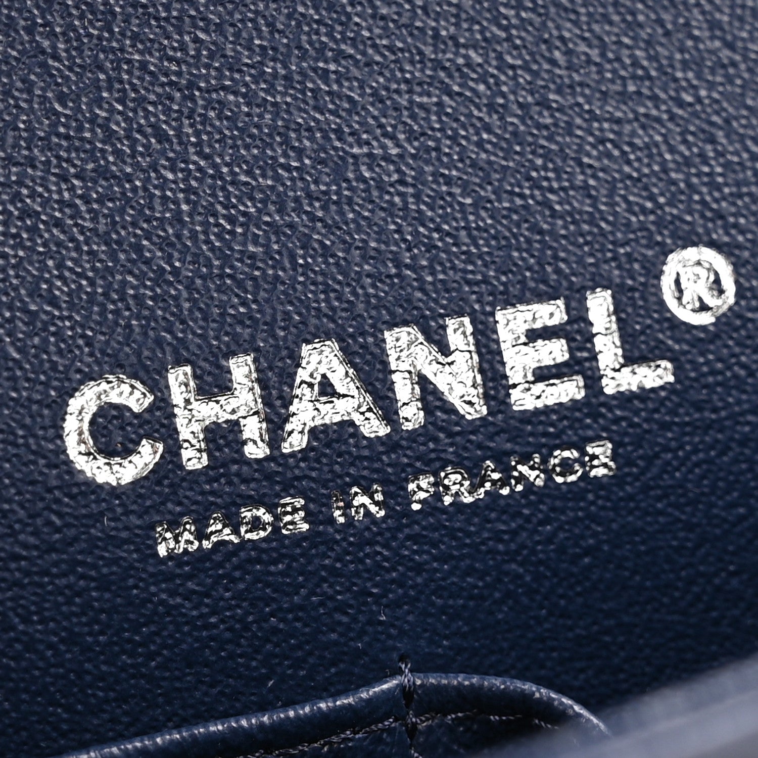 Lambskin Quilted Small Double Flap Blue