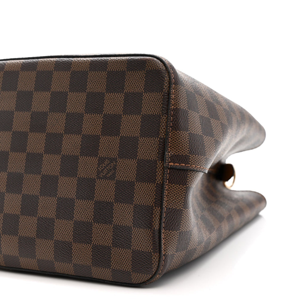 Damier Ebene Neonoe MM Safran
