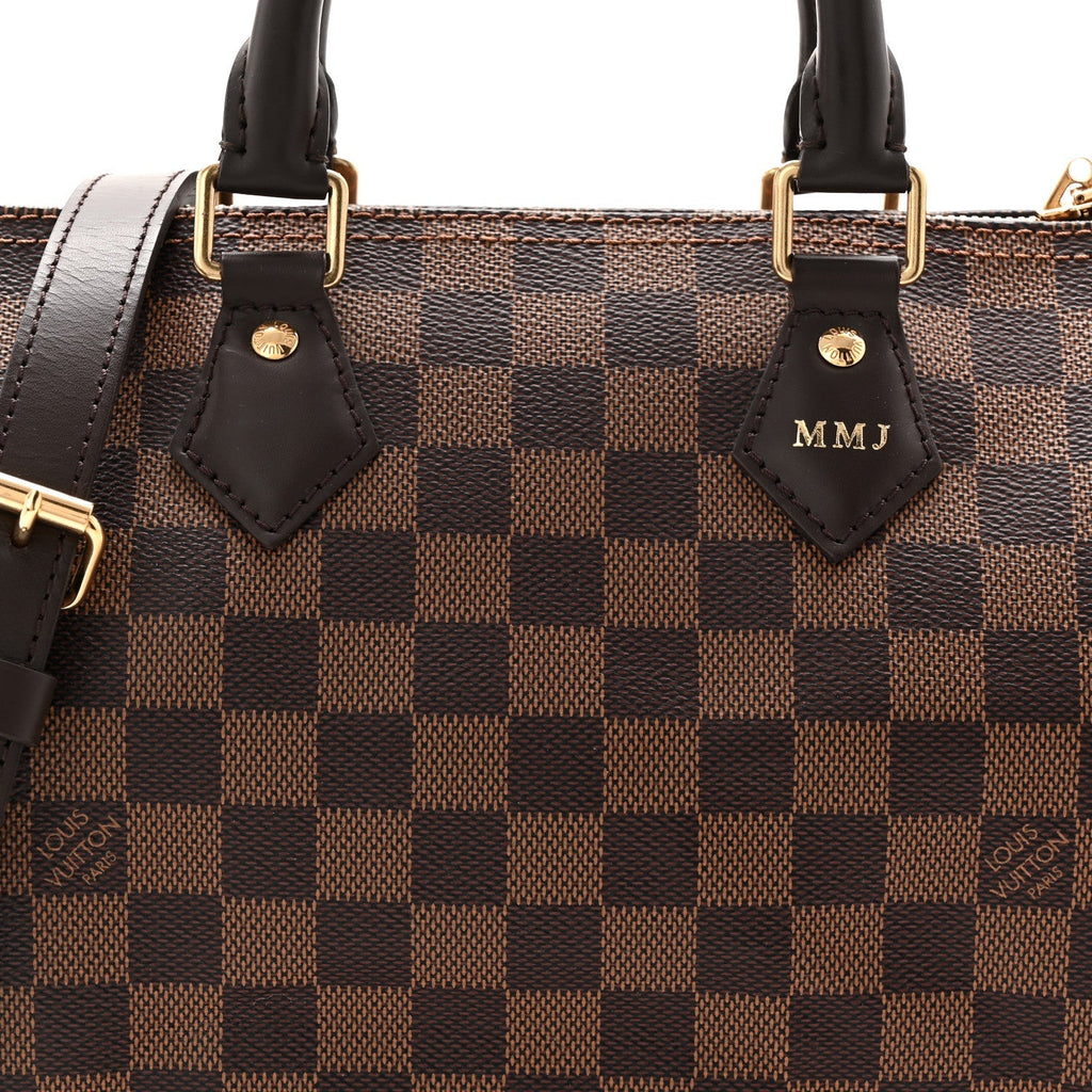 Damier Ebene Speedy Bandouliere 25
