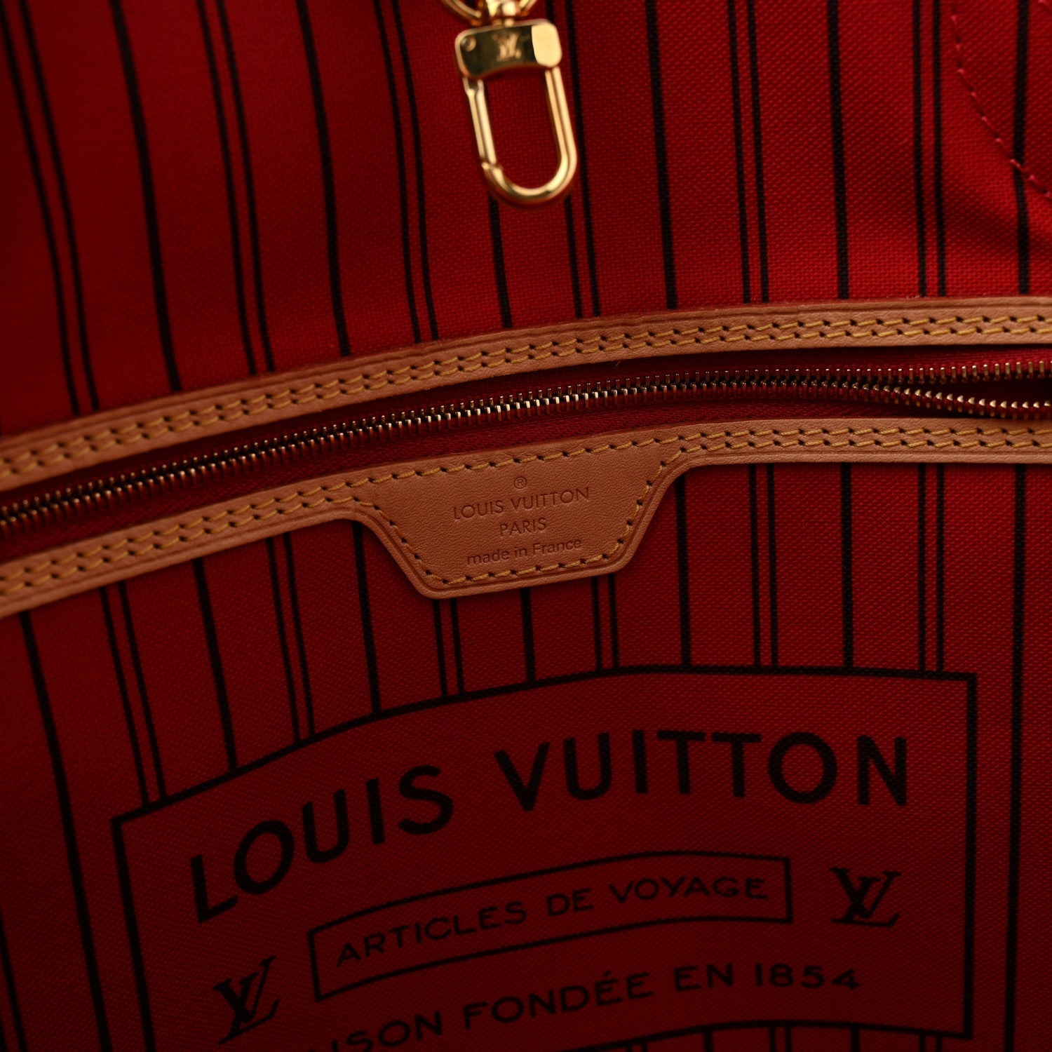 Monogram Neo Neverfull MM Cherry