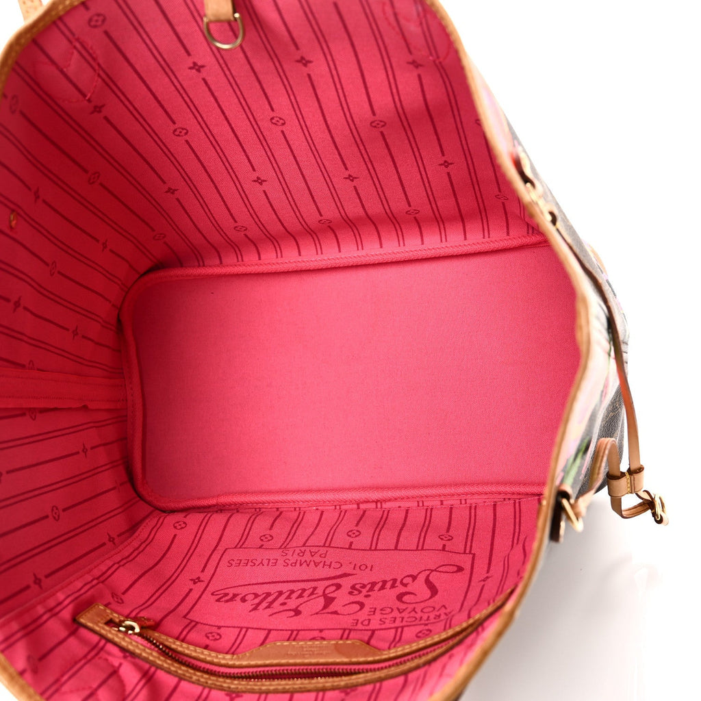 Monogram Roses Neverfull MM