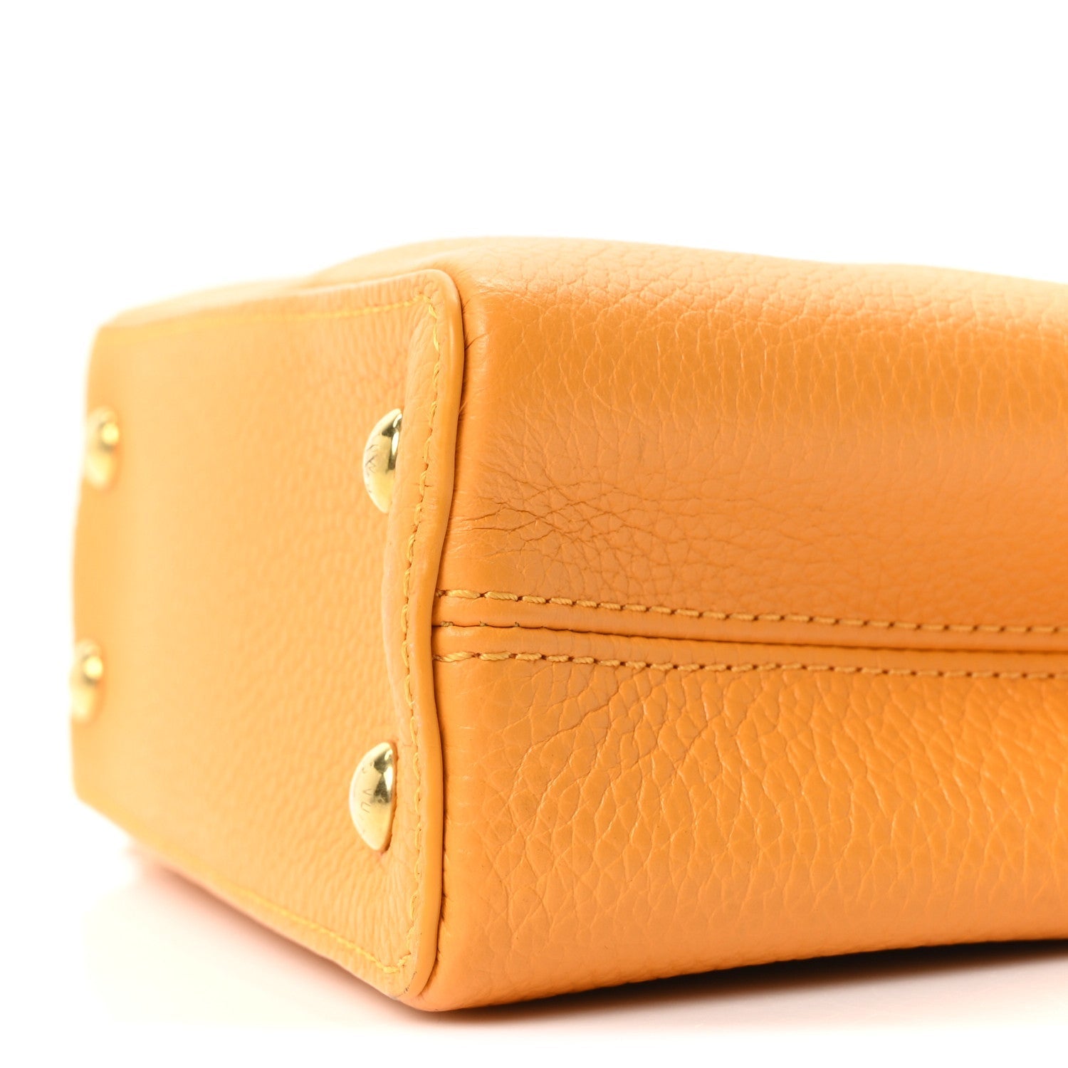 Taurillon Mini Capucines Sunbeam Yellow
