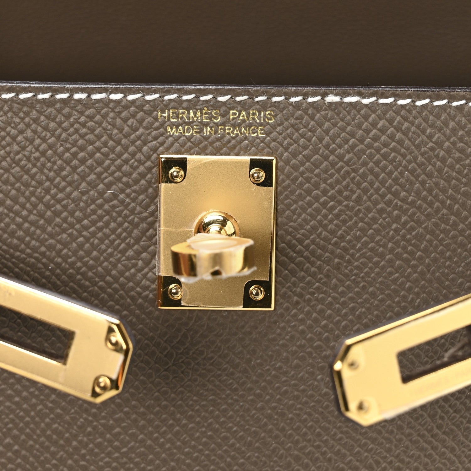 Epsom Mini Kelly Sellier 20 Etoupe