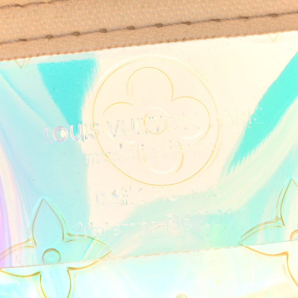 PVC Monogram Keepall Bandouliere 50 Iridescent Prism
