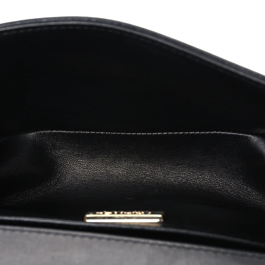 Galuchat Stingray Small Boy Flap Black