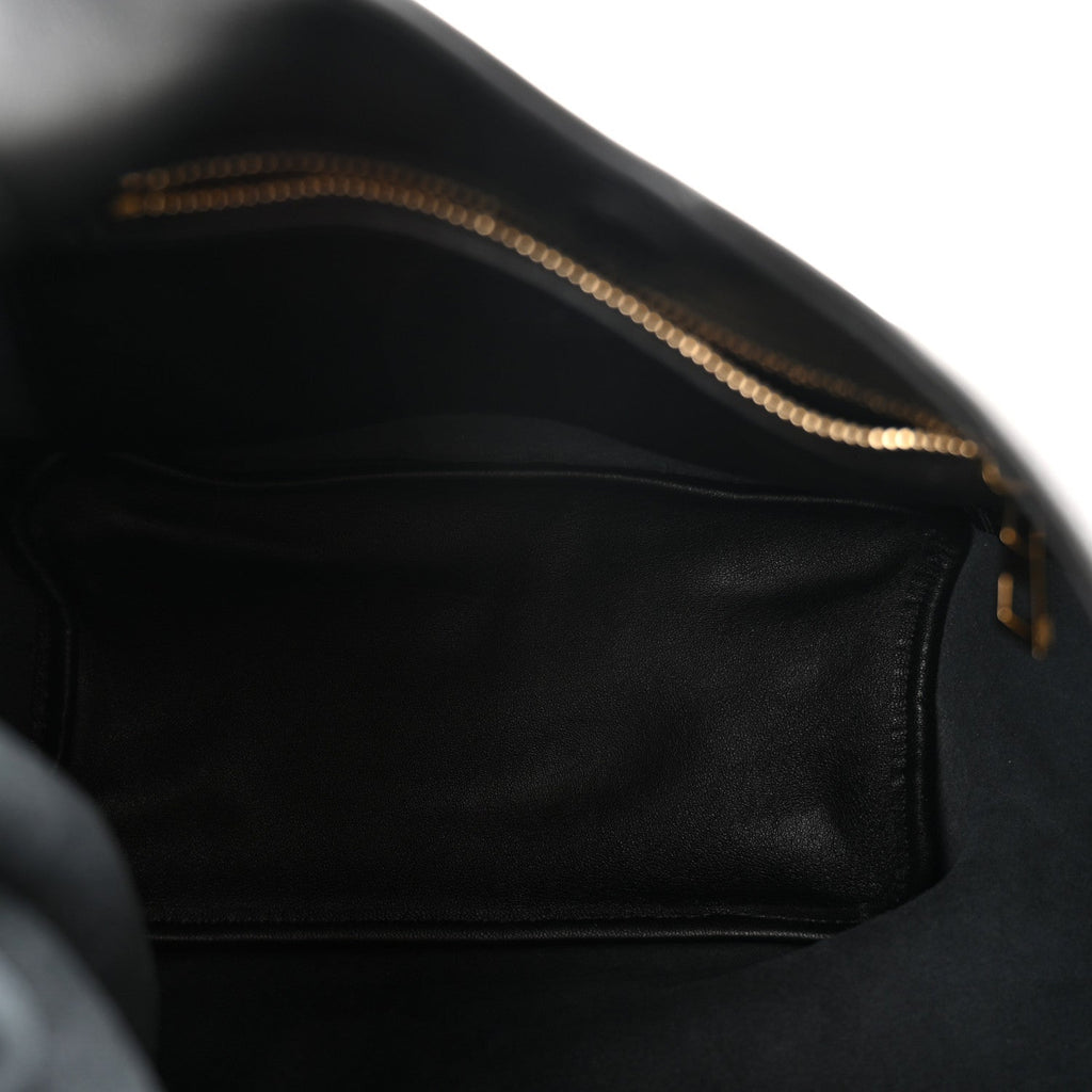 Nappa Small Squeeze Bag Black