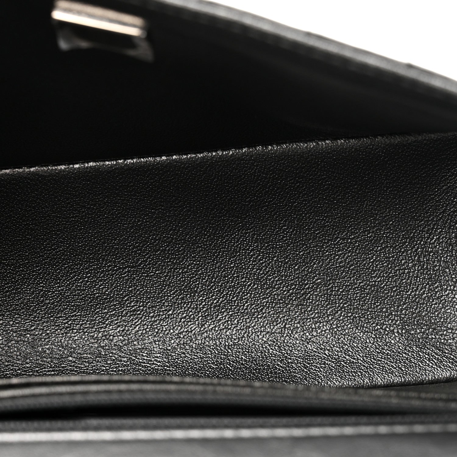 Metallic Aged Calfskin Chevron Quilted 2.55 Reissue Mini Flap Grey