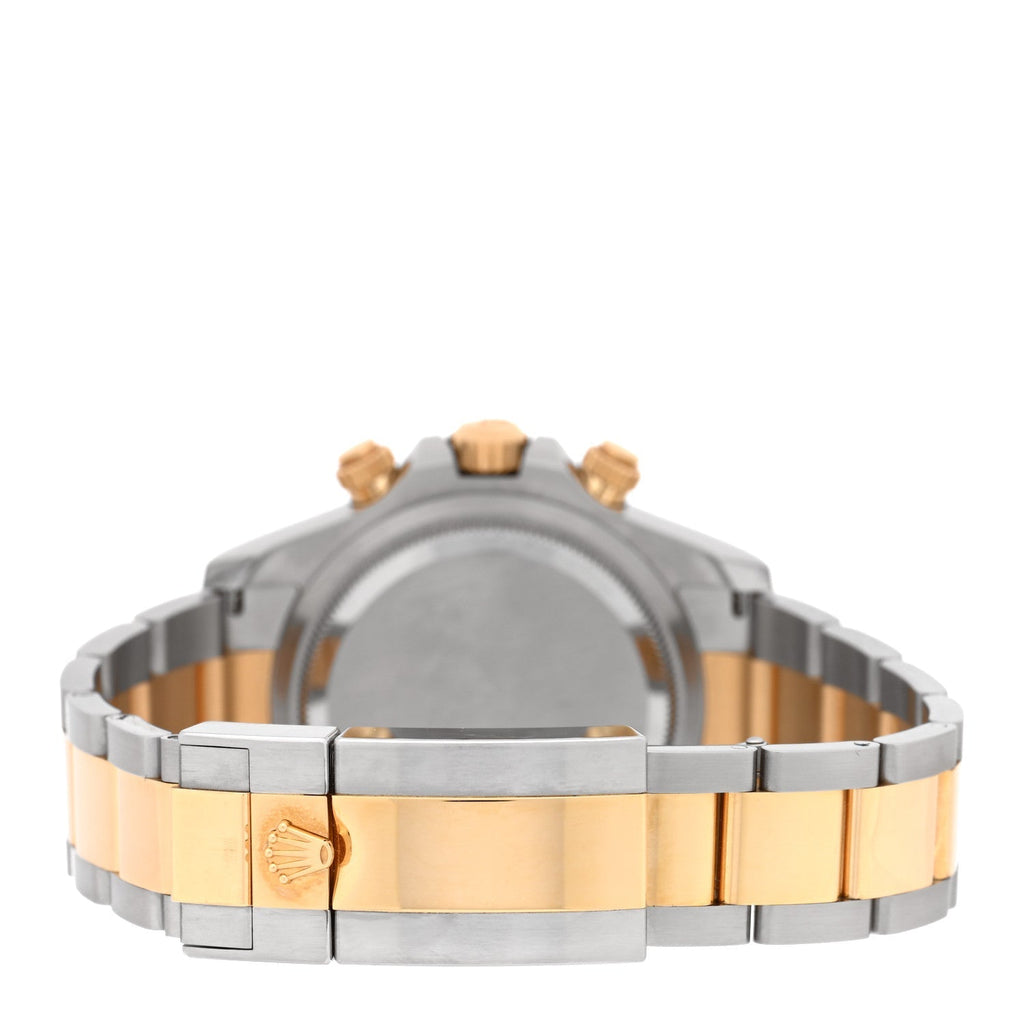 Stainless Steel 18K Yellow Gold 40mm Oyster Perpetual Cosmograph Daytona Watch White 126503