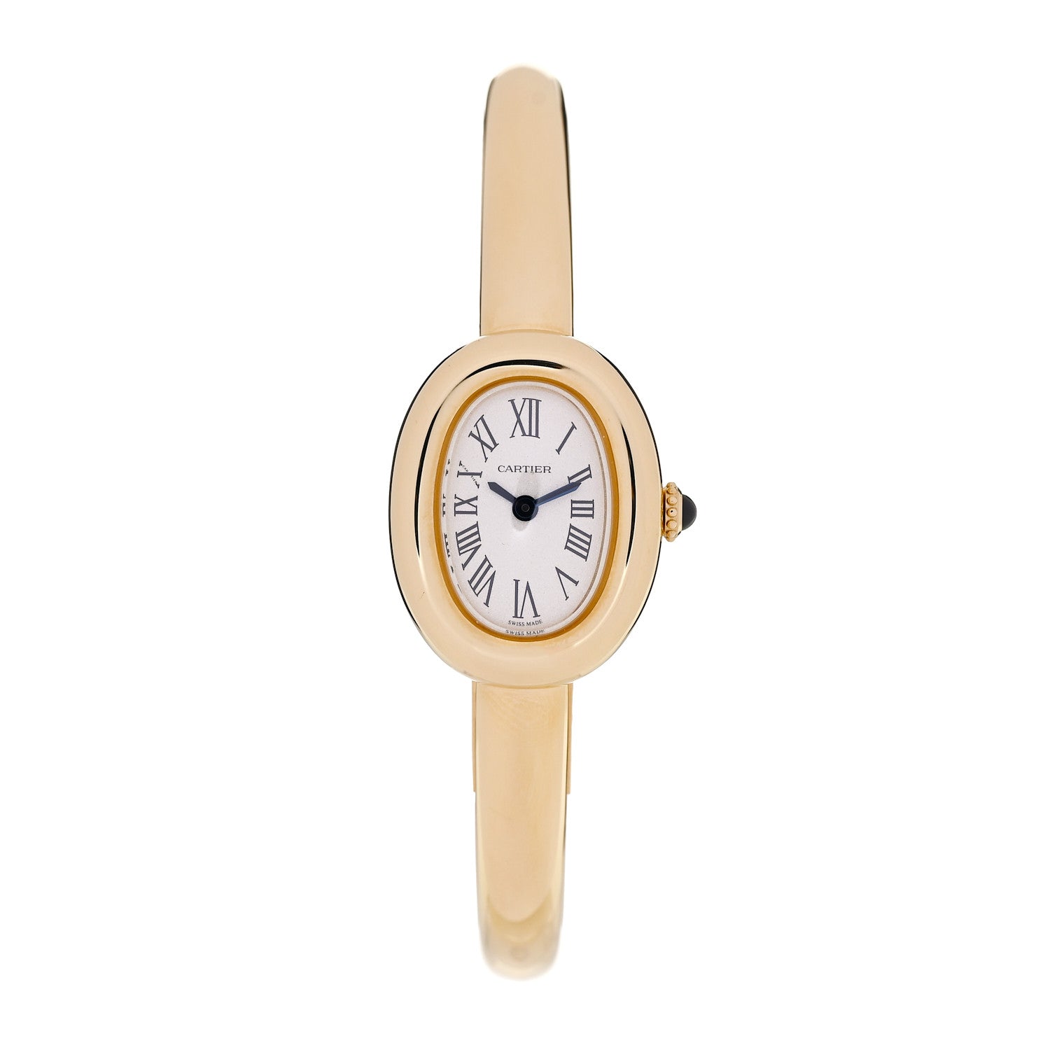 18K Yellow Gold 19mm Baignoire Quartz Watch