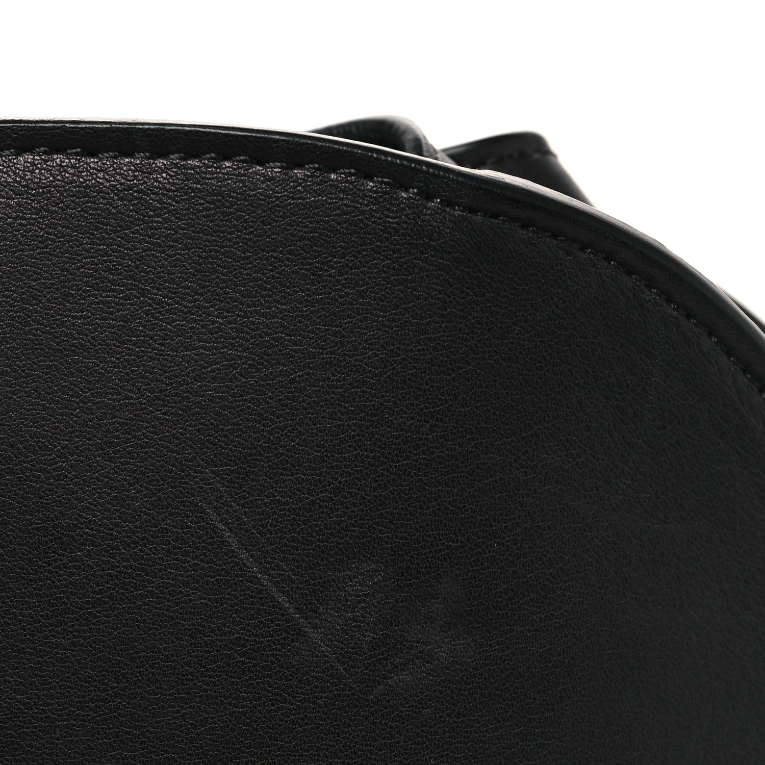 Polished Saddle Calfskin Soft Margaux 17 Black