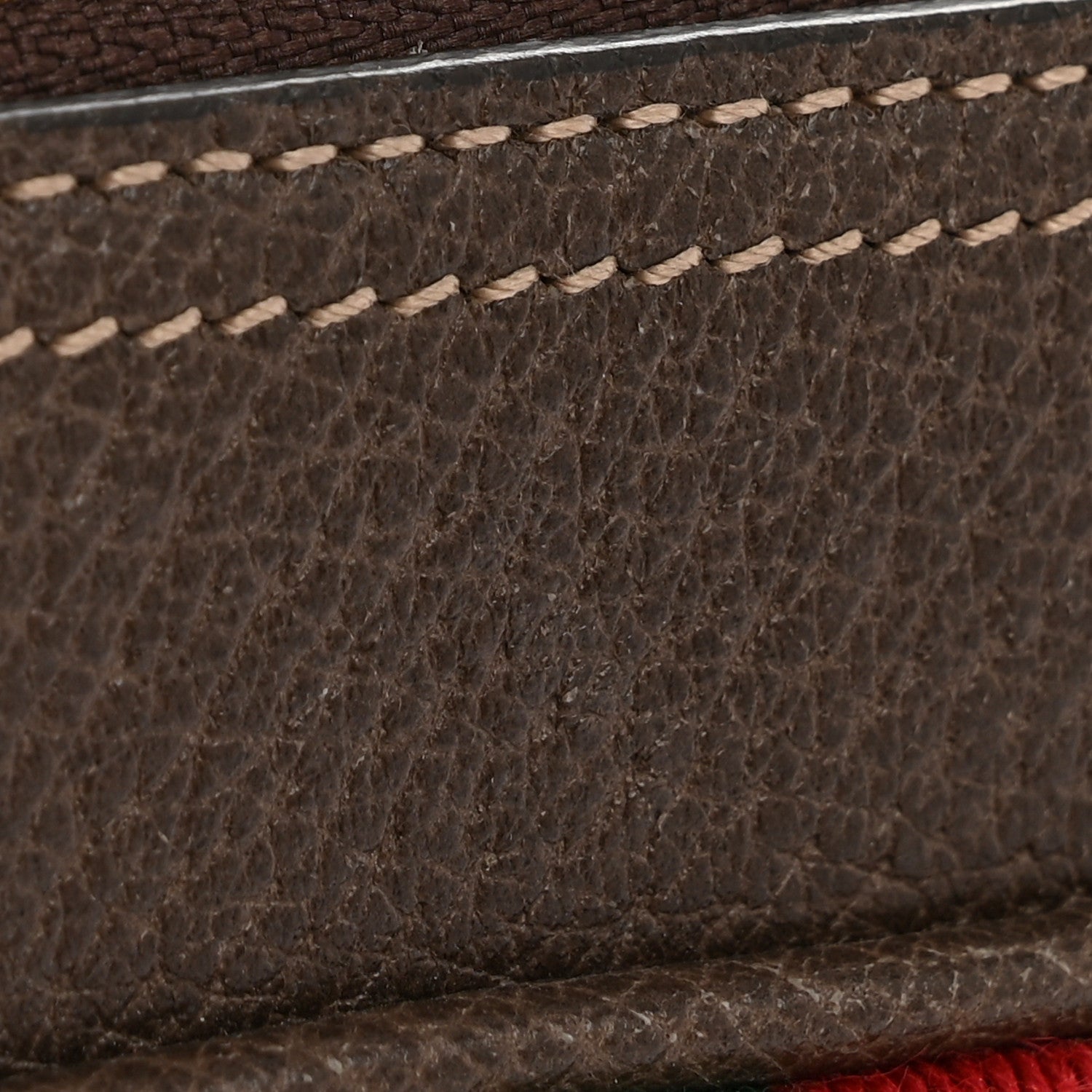 GG Supreme Monogram Web Small Ophidia Shoulder Bag Brown