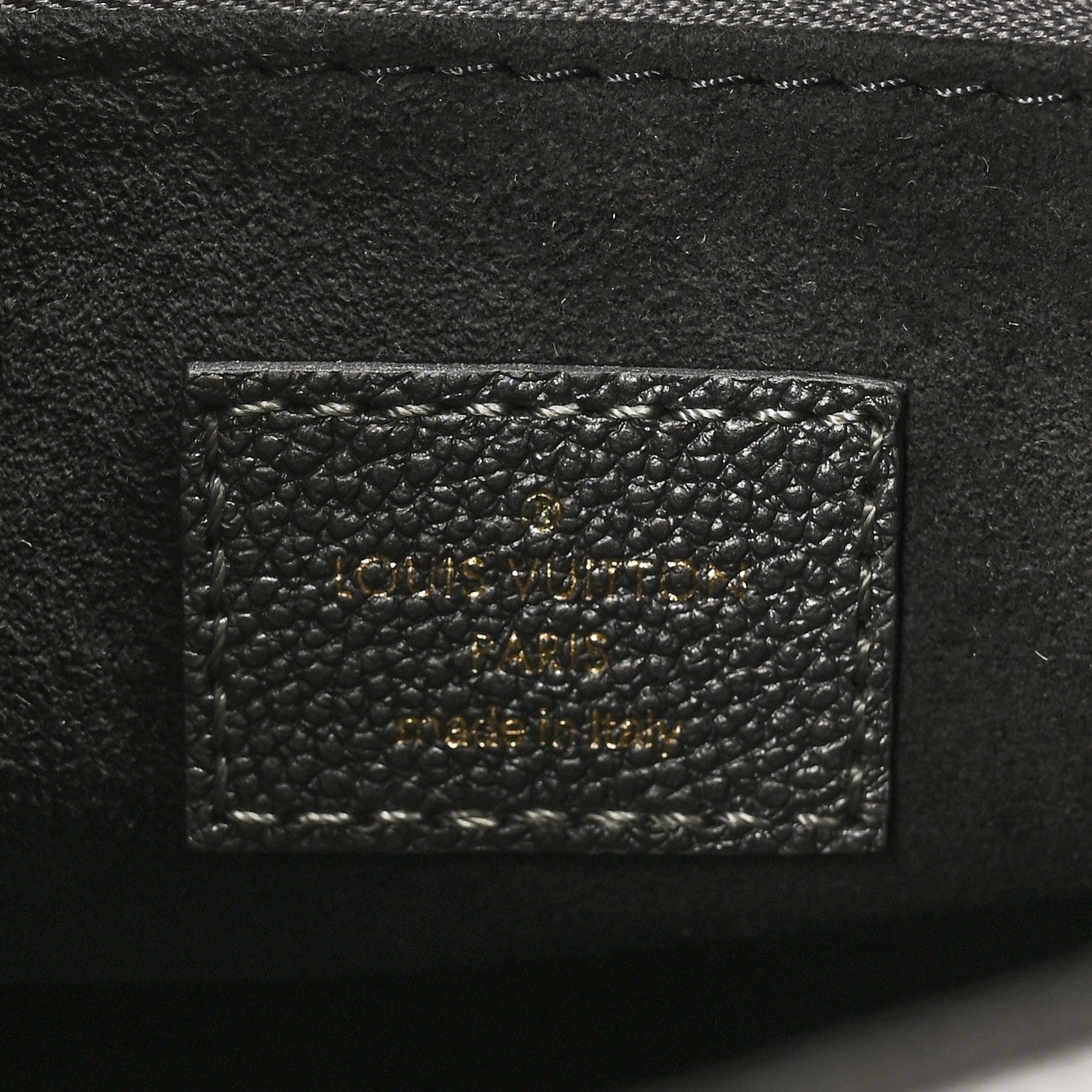 Metallic Empreinte Monogram Giant Onthego PM Gun Metal